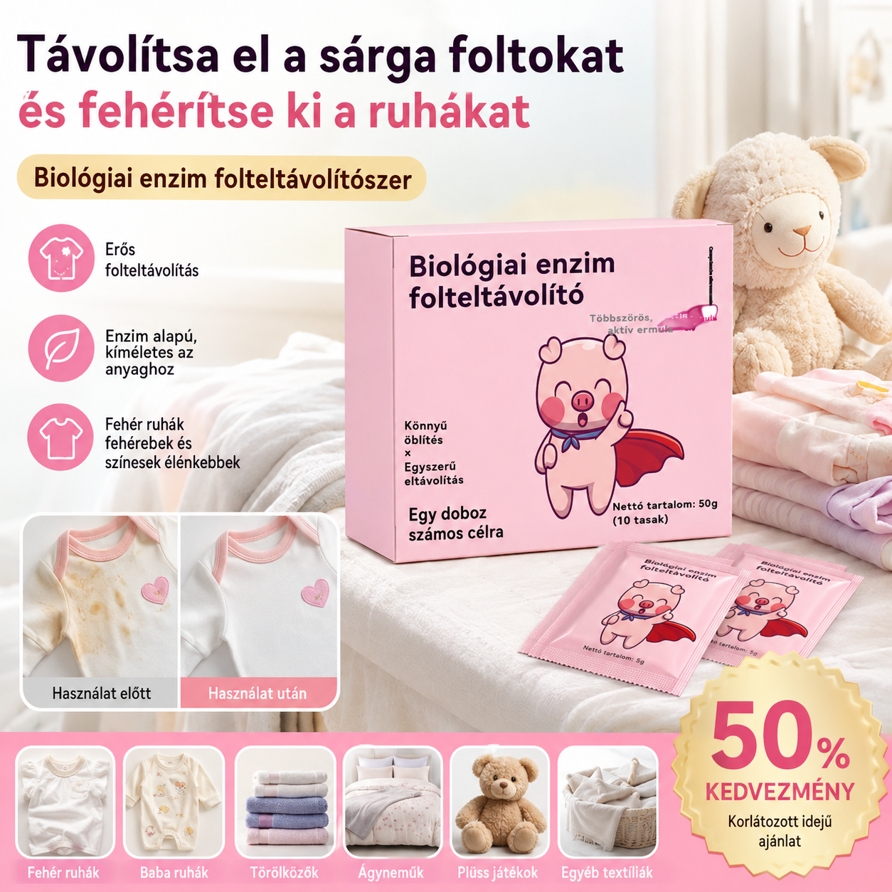 🎁【 6 doboz】Bioenzimes tisztítótabletta