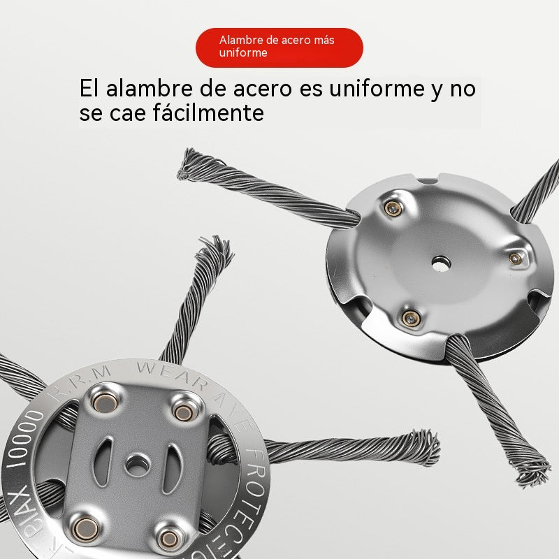 30%OFF🧰🔥Última oferta especial【Compra 1 y llévate 1 gratis】🔥Desbrozadora de alambre de acero