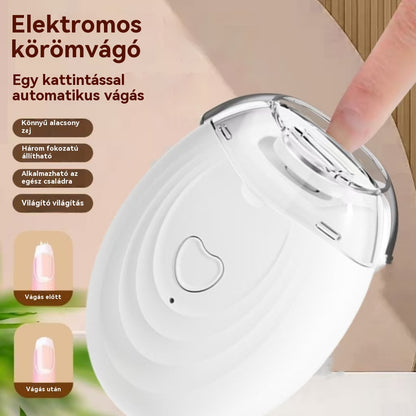 💅✨ Automata körömreszelő (1 darab), biztonságosan és gyengéden ápolja a körmeidet 👶🔧