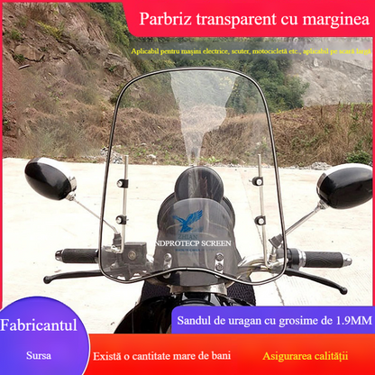 🏍🏍【Korlátozott ideig érvényes ajánlat】 2026 új elektromos jármű motorkerékpár szélvédő, univerzális szélvédő