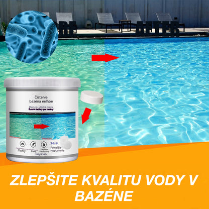 🔥Kúpte 1 a získajte 1 zadarmo (2 fľaše) šumivé tablety na čistenie bazénov