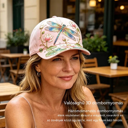 🧢Divatos prémium sapka 3D hímzéssel, napvédelemmel és árnyékolással