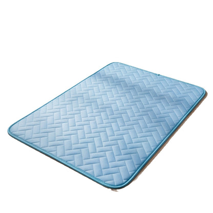 🧊⚡ ¡Rebajas de verano! Alfombrilla refrescante para mascotas (sin agua) – Tejido Oxford transpirable, apta para cualquier cama o jaula.