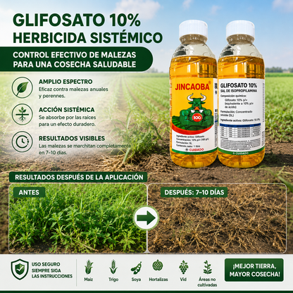 ✅ Herbicida y agente preventivo de la pudrición de raíces 👉【100 ml de líquido se diluyen en 15–20 l de agua】💡
