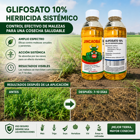 ✅ Herbicida y agente preventivo de la pudrición de raíces 👉【100 ml de líquido se diluyen en 15–20 l de agua】💡