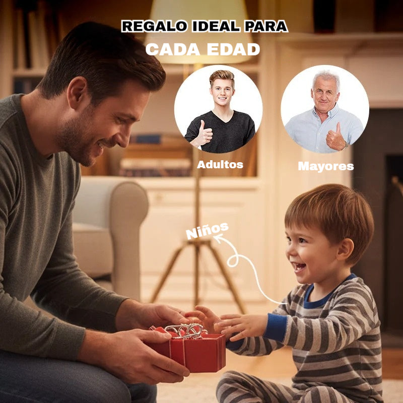 30%OFF【Compre 3 juegos y obtenga 3 juegos gratis】Juguetes educativos para niños, hebilla de inteligencia