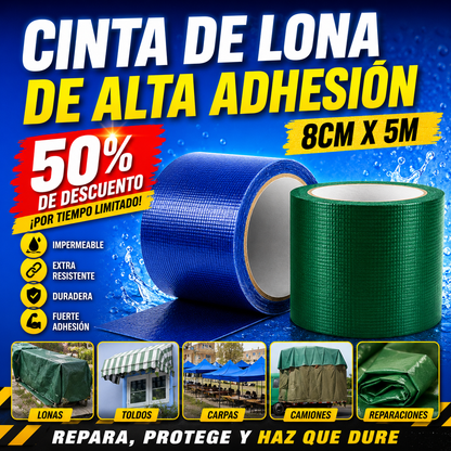 🔥【50%OFF】Cinta de lona de alta viscosidad【8 cm x 5 m】💥Oferta por tiempo limitado