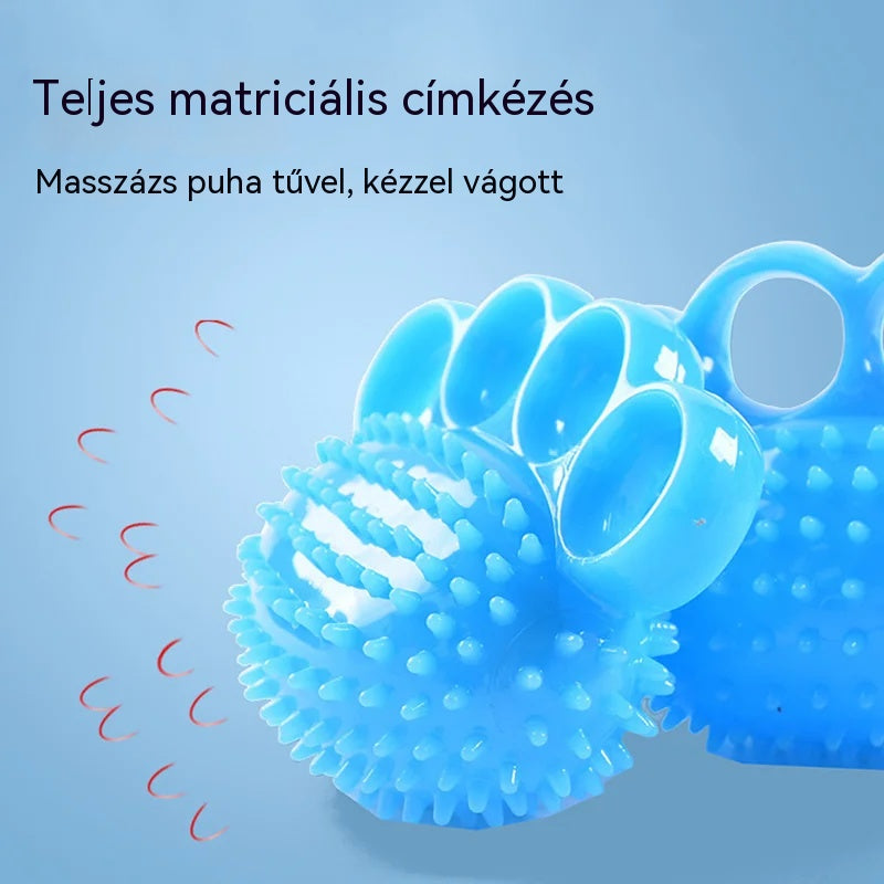 🖐Ortopédiai labda ujj- és kézregenerációhoz, rögzítőgyűrűkkel, erő- és mobilitást fejlesztő eszköz időseknek vagy stroke-osoknak
