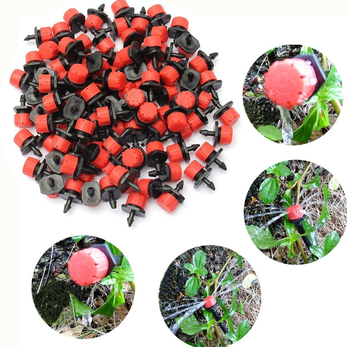 【30% OFF】🔥【Vásároljon 25-öt, kap 25-öt ingyen】🔥【50 darab】🌱💦Állítható öntöző csepegtetők