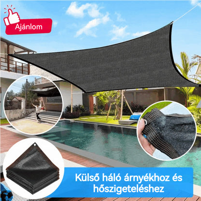 🏆【🔥Kihagyhatatlan ajánlat】☀️⛱️【2*5m】Kültéri árnyékoló és hőszigetelő háló