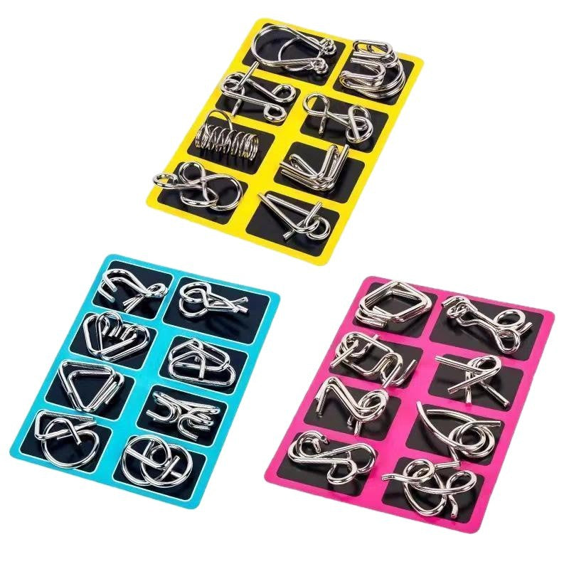 30%OFF【Compre 3 juegos y obtenga 3 juegos gratis】Juguetes educativos para niños, hebilla de inteligencia