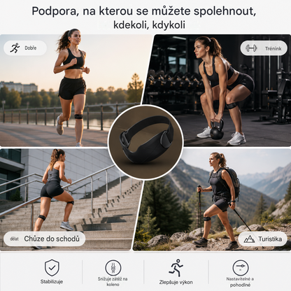 4 páry za pouhých 560 českých korun 🏃‍♀️ Sportovní ortézy na kolena 👉 Vaše kolena potřebují odpočinek. Tyto ortézy na kolena vám poskytnou dostatek času na odpočinek.