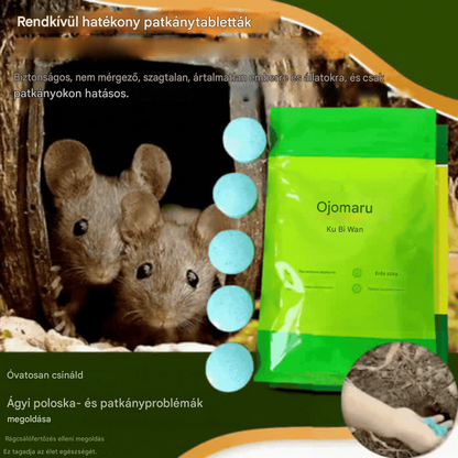🐭🐁【50 kapszula】Erős patkányriasztó tabletták, varázslatos patkányriasztó eszköz
