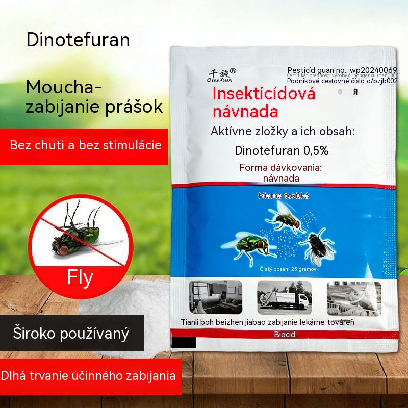 【10 balení】🦟 Špeciálne navrhnuté na kontrolu komárov a múch na farmách, jedno balenie dokáže zabiť blchy/kobylky/šváby/muchy/komáre!