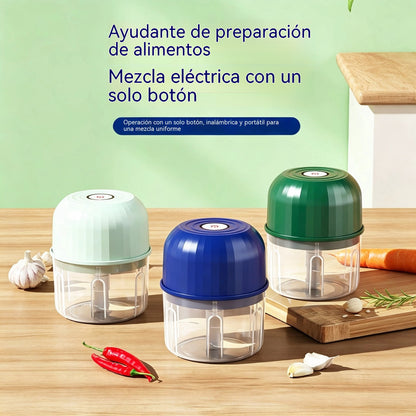 👍👍Hatékony és vezeték nélküli mini elektromos ételaprító