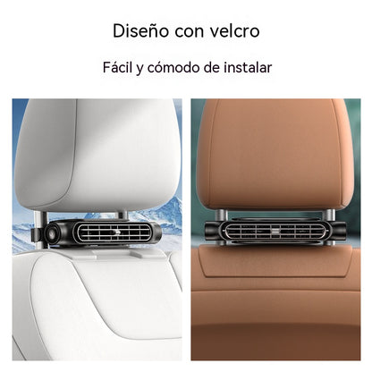 📢📢¡50% de descuento por tiempo limitado! ⏰Ventilador de asiento de coche de doble turbina: Ángulo ajustable, funcionamiento silencioso de 3 velocidades, enfriamiento rápido del asiento.