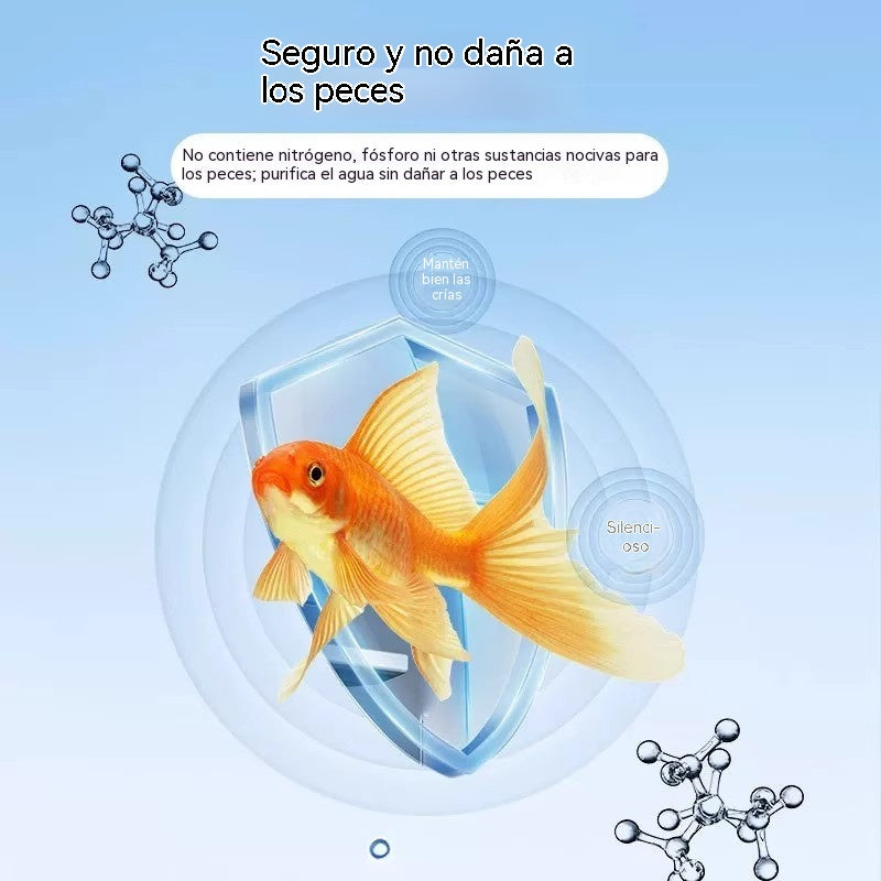 🔥【5 frascos - 500 tabletas】🐠🌿 Tabletas para el control de algas en acuarios: adecuadas para agua verde, algas negras, algas marrones, musgo y algas verdes.