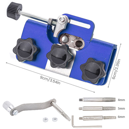 🧰Precio más bajo por tiempo limitado！ Amoladora de cadena de motosierra, amoladora de rotación manual de cadena de motosierra