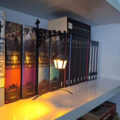 📚💡Iluminación decorativa para estanterías: farolillos para biblioteca✨