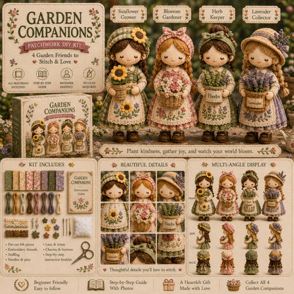 🎁Utolsó nap: Élvezd a 49% kedvezményt! 🧵 Miniatűr patchwork készlet a Miniature World sorozatból.
