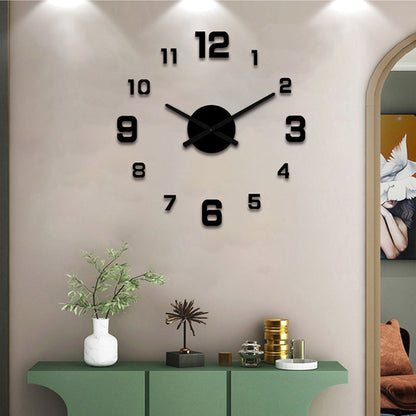 🕰🕰3D világító akril falióra készlet (csak összeszerelés)