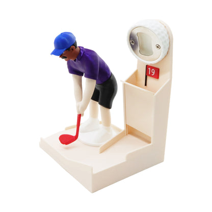 🔥Nieprzegap okazji, 50% zniżki!⛳ 🏌️✨Zabawny otwieracz do butelek z motywem golfa