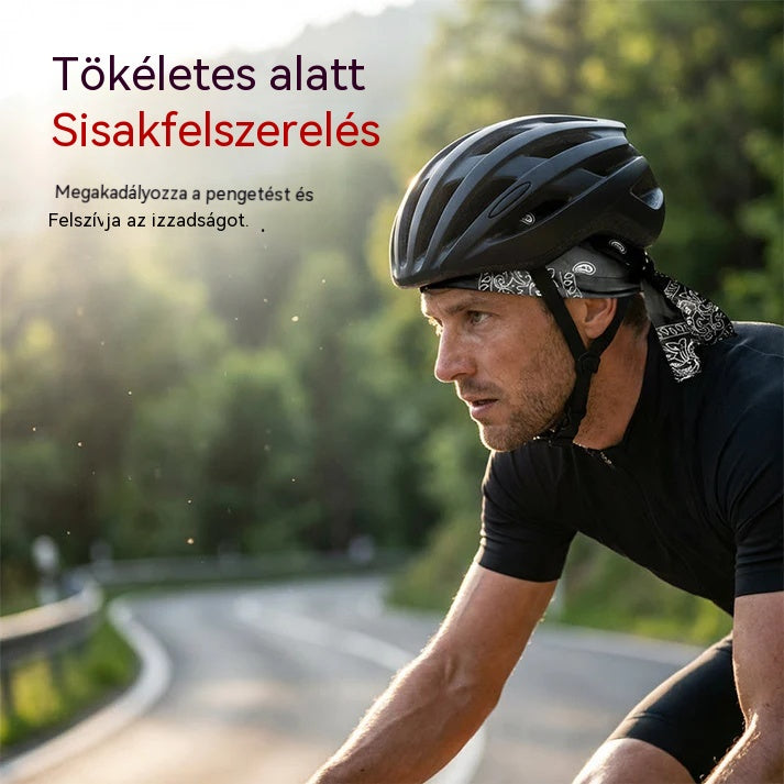 【6 darabos készlet】Klasszikus kendő motorosoknak és sportolóknak.