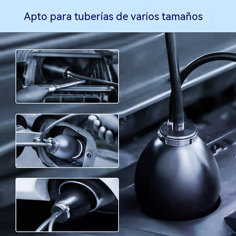 🔧 ¡50% DE DESCUENTO POR TIEMPO LIMITADO! ✨ Adaptador de humo para airbag inflable – Universal, duradero, con bomba manual ⚙️