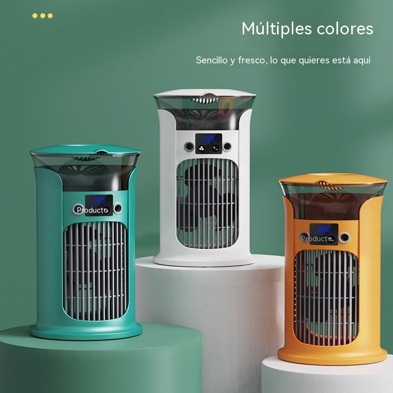 🔥Promoción por tiempo limitado🔥 Ventilador enfriador de aire de escritorio 3 en 1