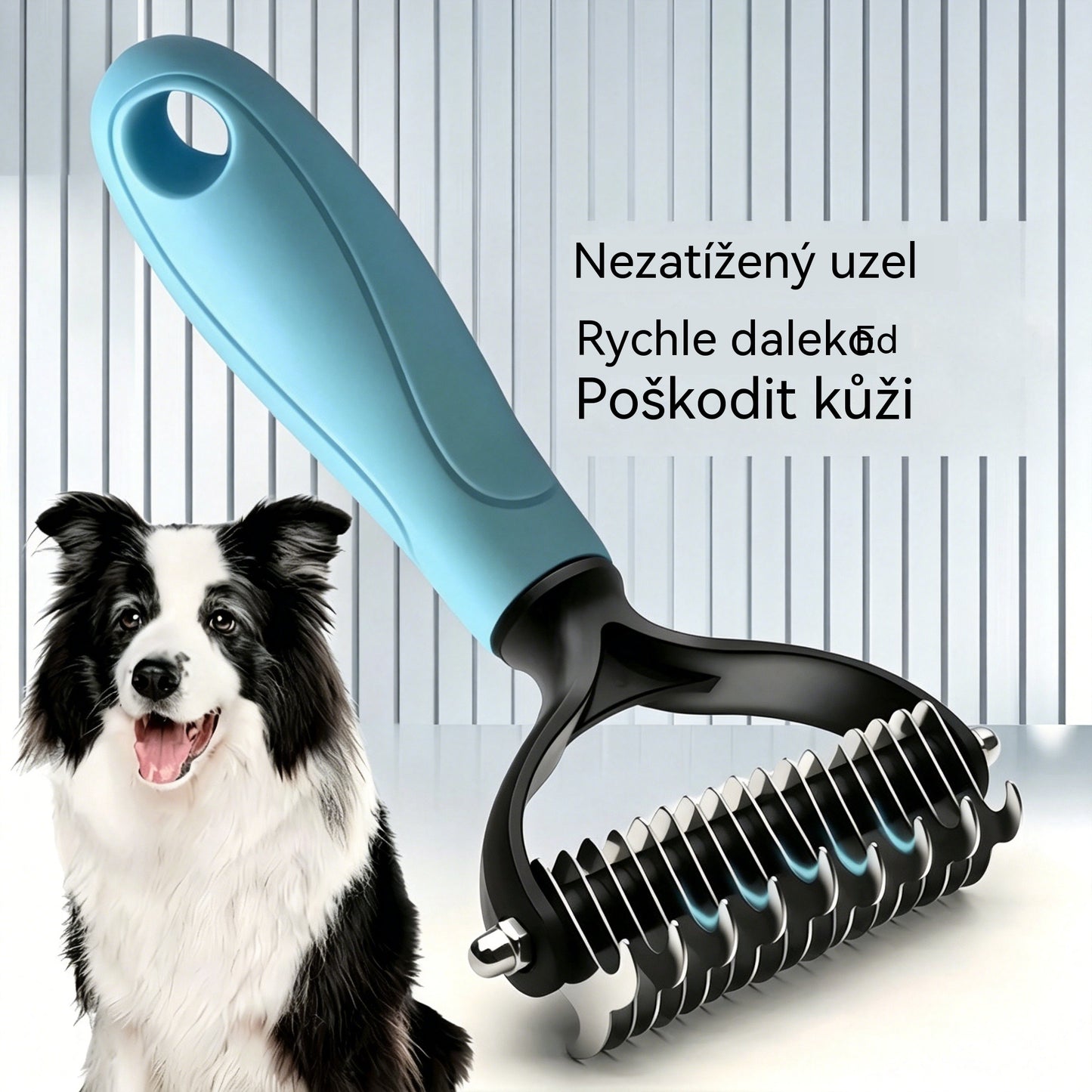 🔥🔥【Kupte jeden, druhý dostanete zdarma】Profesionální kartáč na odstraňování línání pro psy a kočky: Jemný, účinný a bez chlupů pro domov! ✨💖