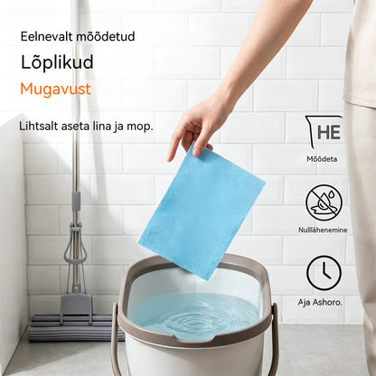 🧹【Uus täiustus! 210 ühikut】✨ Antibakteriaalsed ja desodoreerivad mitmeotstarbelised puhastustabletid | Sobib puit-, laminaat-, plaatpõrandatele ja haagissuvilate seintele
