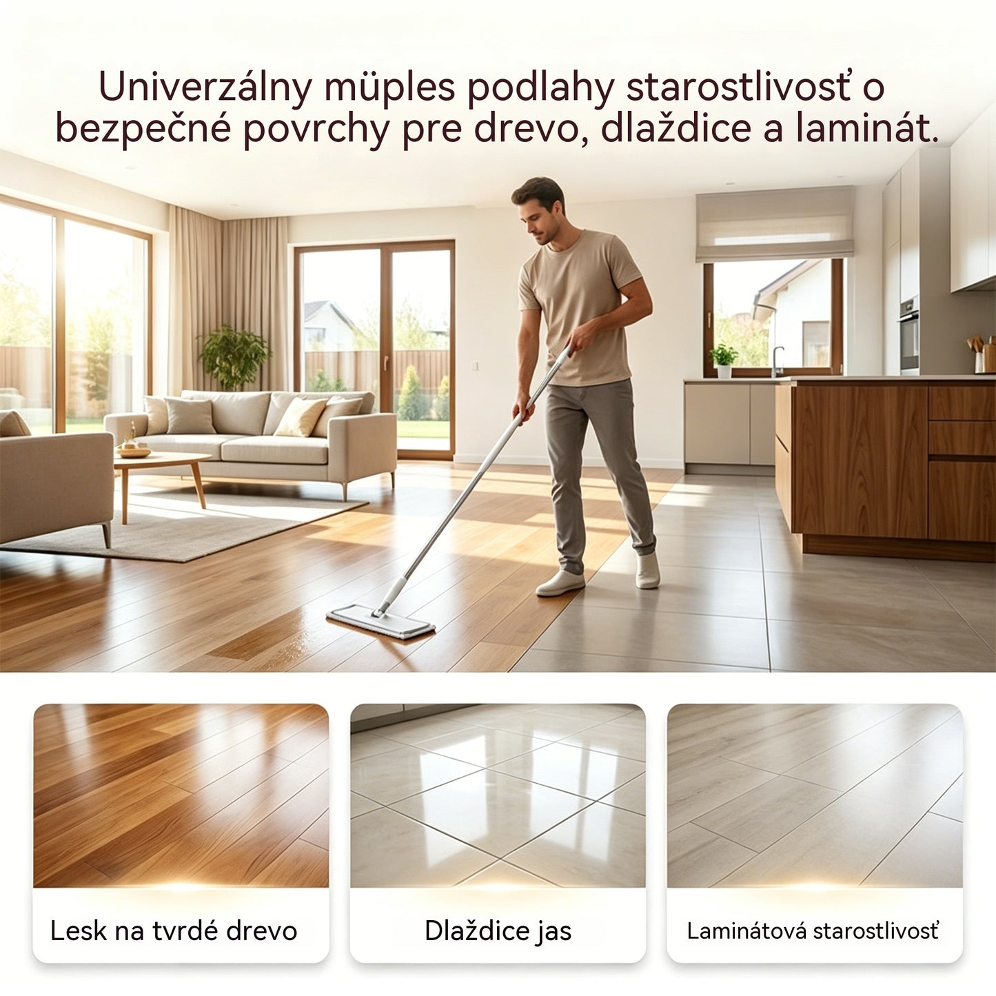 🧹【Nové vylepšenie! 210 kusov】✨ Antibakteriálne a dezodoračné viacúčelové čistiace tablety | Vhodné na drevené, laminátové, dlaždicové podlahy a steny karavanov