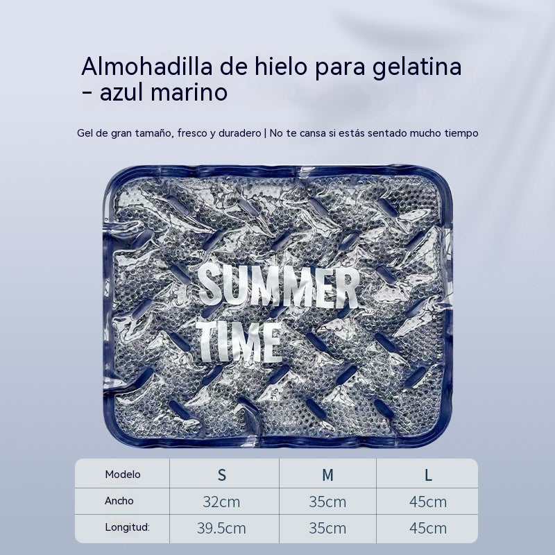 🧊🍃Cojín refrigerante de gel transpirable para el verano, sin necesidad de rellenarlo con agua