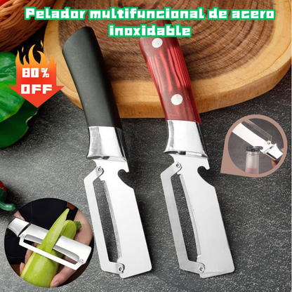 💥Compra1, llévate 1 gratis💥🔪Pelador multifuncional de acero inoxidable🧅