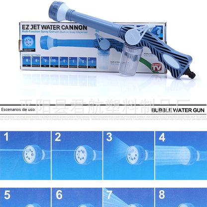 🚿【Multifunctional 8-in-1】💧 Pistola de agua a alta presión: lavado de autos, jardín, 10 veces más presión, multimodo ⚡