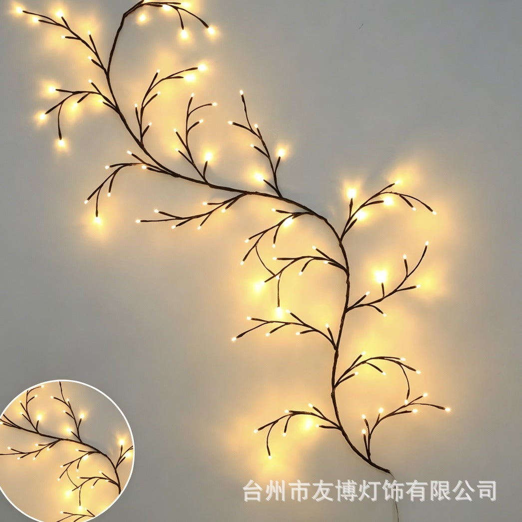 ✨ Indák és virágok formájú, rugalmas LED-es lámpák: díszítsd otthonodat varázslatos, meleg hangulattal 🦋💡