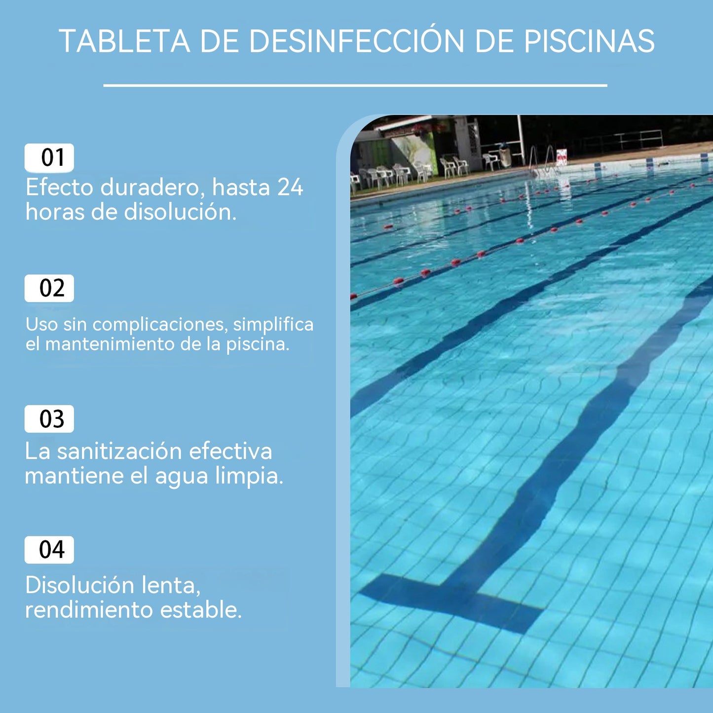 🔥Compre 1 y obtenga 1 gratis（2 botella）Pastillas efervescentes para la limpieza de piscinas