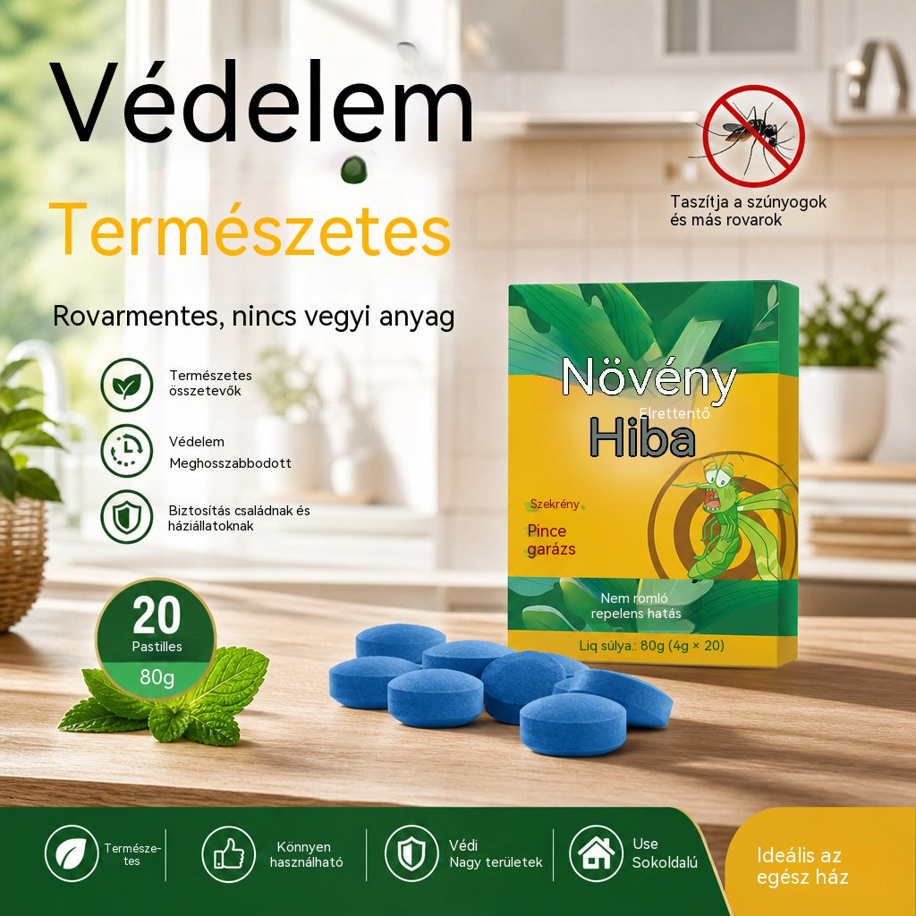 🏠🛡️ 50% kedvezmény – Többcélú rovarriasztó | Biztonságos és nem mérgező háziállatok és állatok számára, beltéren és kültéren egyaránt hatékony 🐾✅