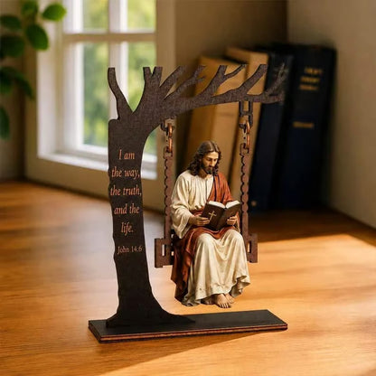 🔥Kup jeden, a drugi dostaniesz gratis🔥🔥 Ostatni dzień: 50% zniżki - ✝️📚 Wisiorek chrześcijański z motywem Jezusa