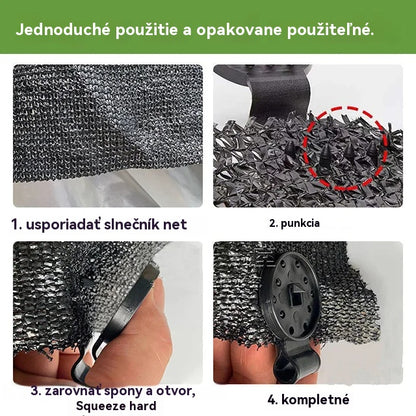 【Kúpte 25 a získajte 25 zadarmo】Upevňovací držiak sieťky na striešku