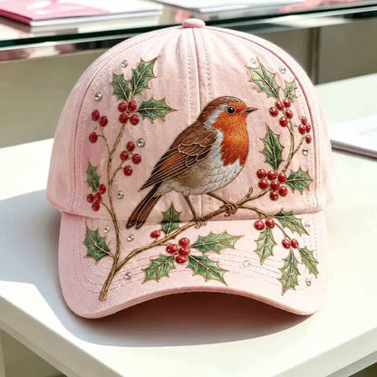 🧢Modna czapka klasy premium z haftem 3D, ochroną przeciwsłoneczną i daszkiem