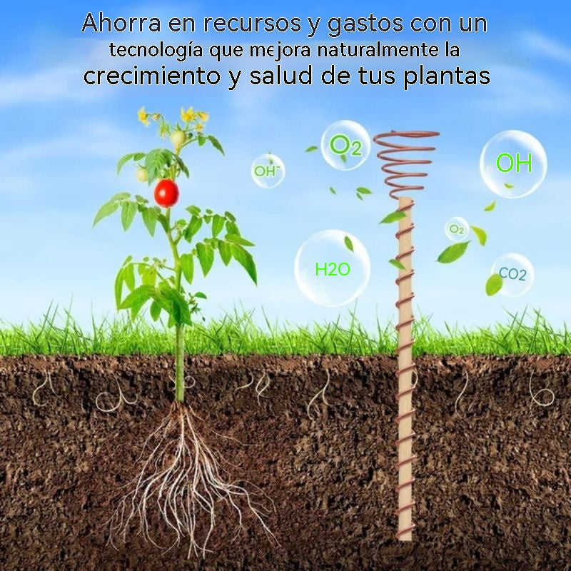 🔥【3/6 piezas】🌱Antena de cobre de un solo hilo para electrocultura