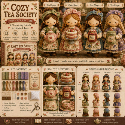 🎁Zadnji dan: Izkoristite 49 % popust! 🧵 Komplet za patchwork miniatur iz serije Miniature World.