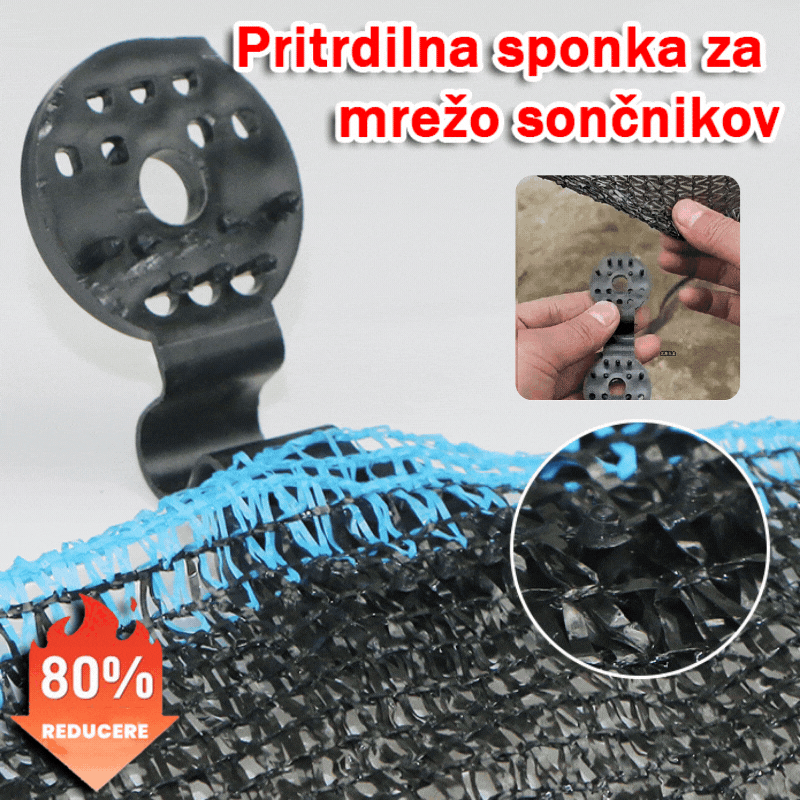 【50 kosov/100 kosov】 Plastične sponke za krpo za senčila