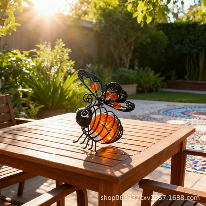 🐝 Lámpara solar colgante de abeja para exteriores: el regalo perfecto para amantes de las plantas, mamás o literalmente cualquiera que sonría ❤️