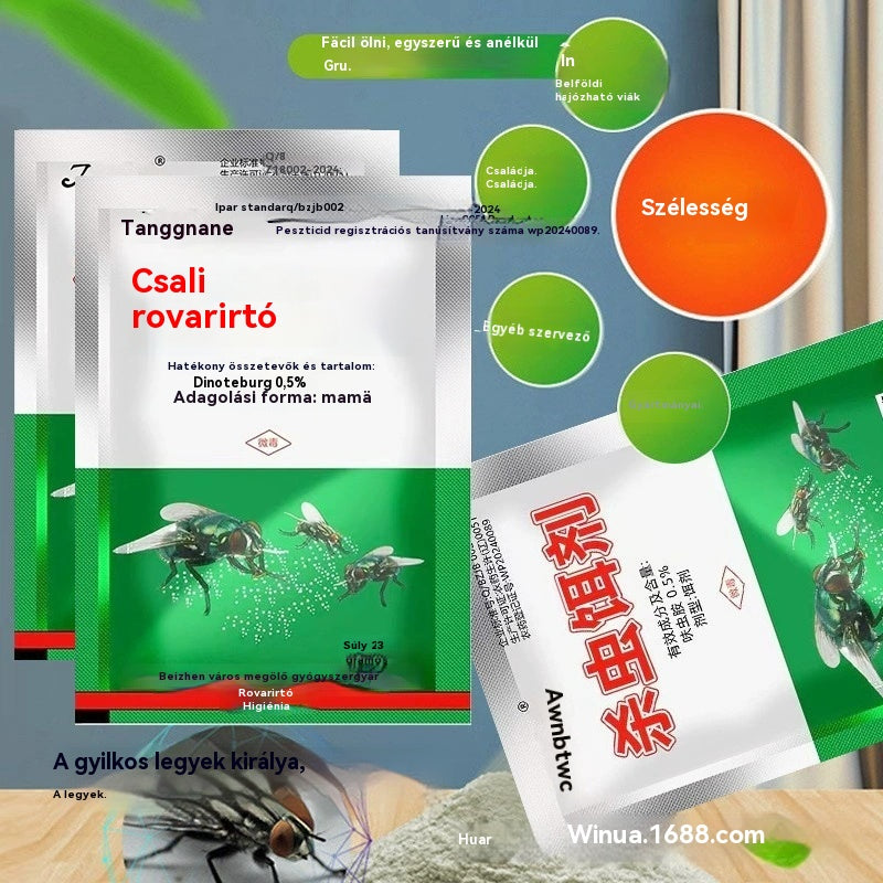 🦟【10 zacskó】Varázslatos rovarriasztó eszköz gazdaságok számára, egy csomag fél évig is kitart